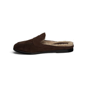 Fab Finds By Sarah Suede Lined Loafer Mules