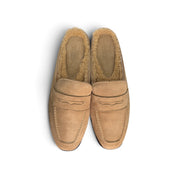 Fab Finds By Sarah Suede Lined Loafer Mules