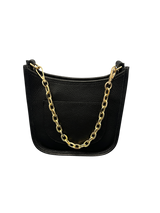 Italian Leather Chain Crossbody