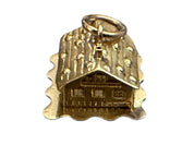 Vintage 14KT Gold Cabin House Charm