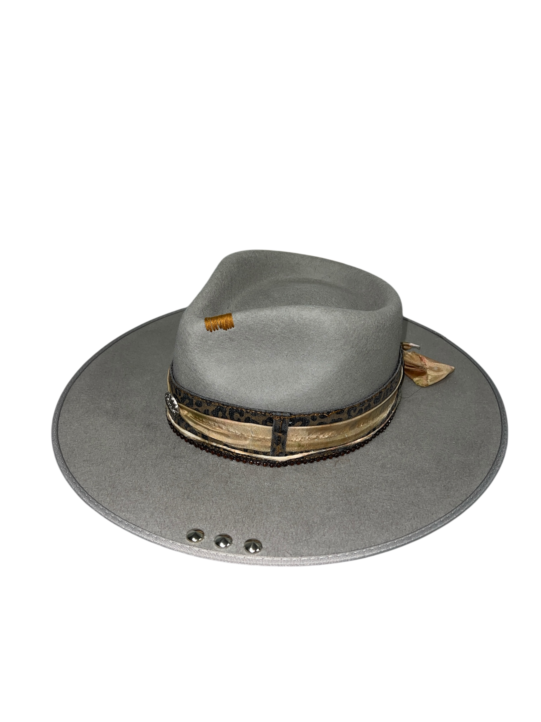 Fab Finds By Sarah Rancher Hat in Stone Grey