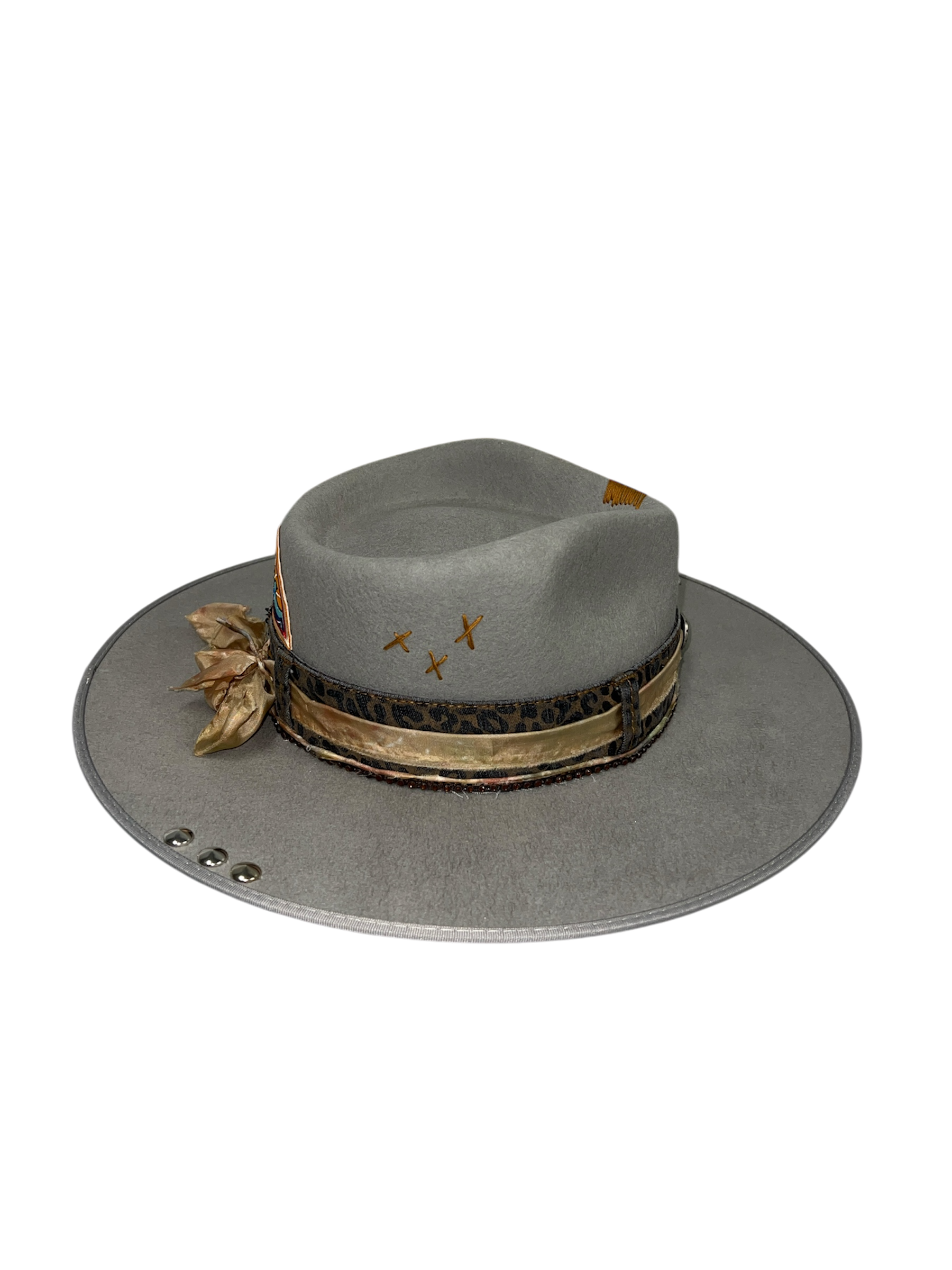 Fab Finds By Sarah Rancher Hat in Stone Grey