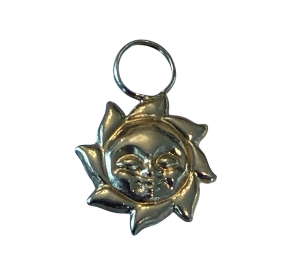 Vintage 14KT Gold Sun Charm