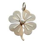 Vintage 14KT Gold Clover