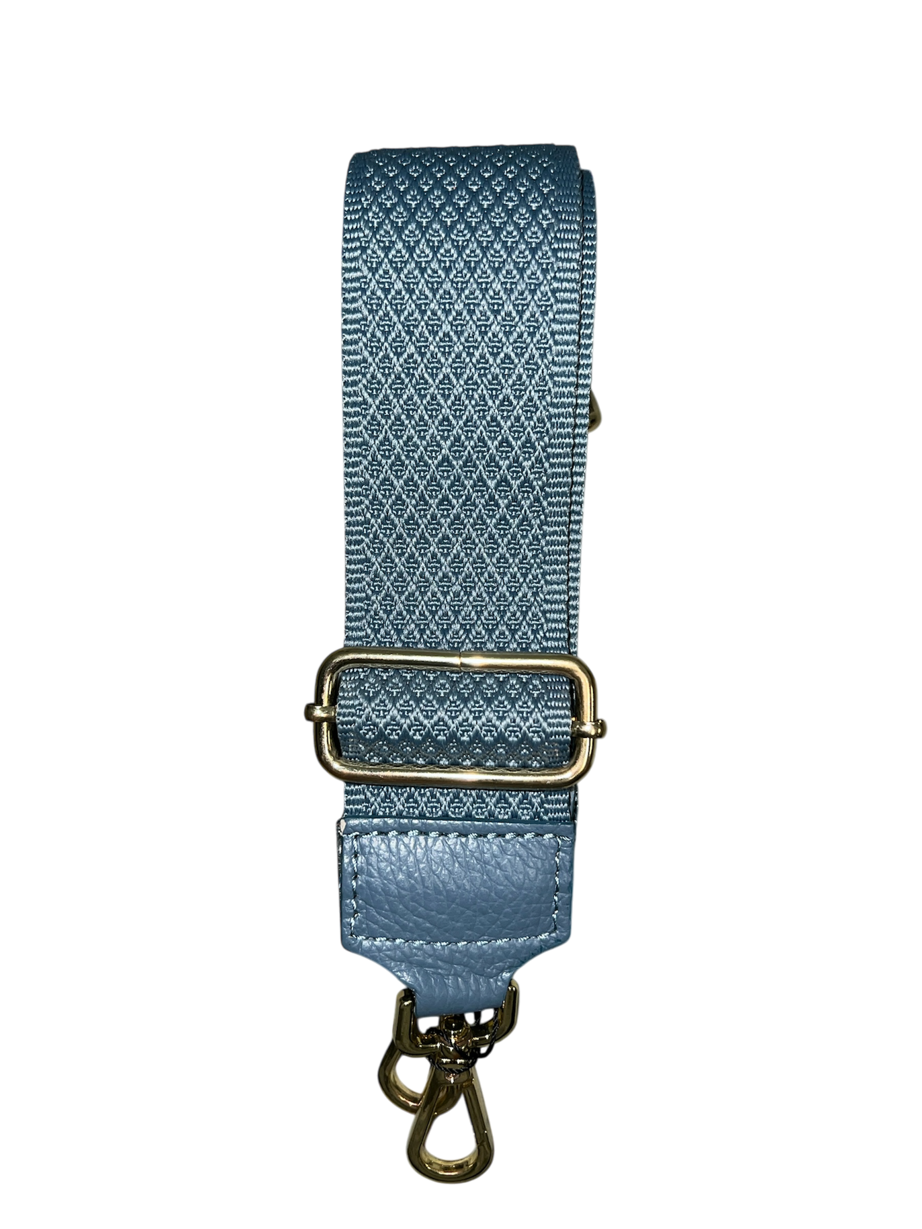 Italian Canvas Bag Strap in Textured Diamond