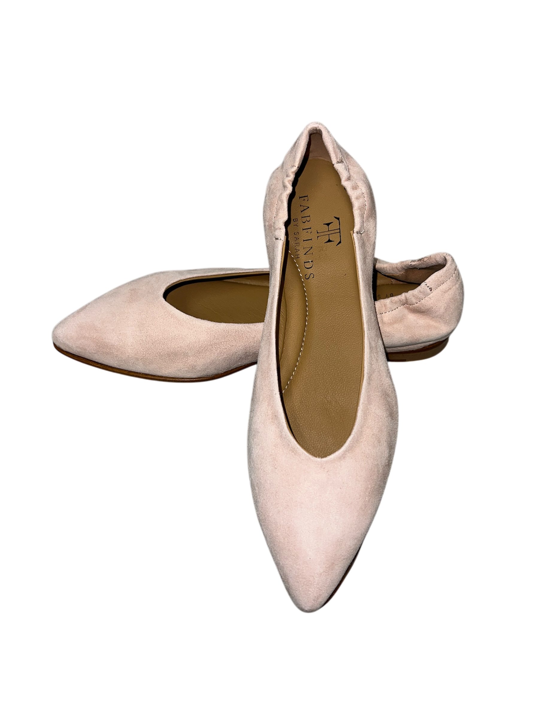 Fab Finds By Sarah Suede Pointed Toe Flat