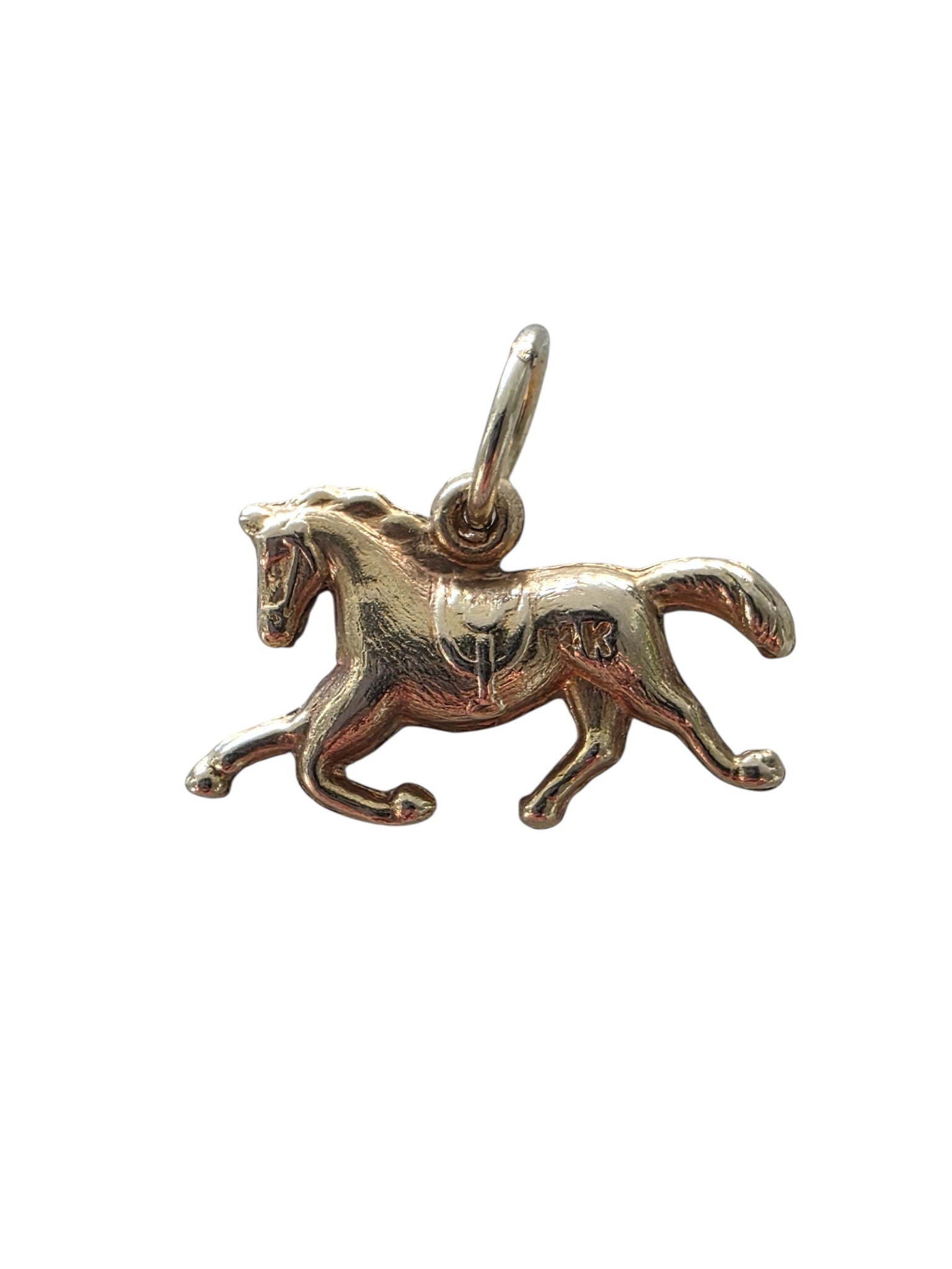 Vintage 14KT Gold Horse Charm