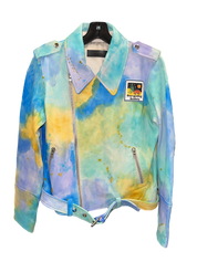 Fab Finds by Sarah Custom Painted Jacket - Stargazing Society