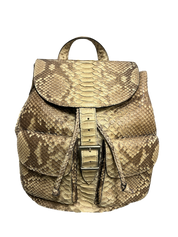 Fab Finds By Sarah Python Two Pocket Backpack