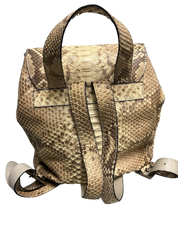 Fab Finds By Sarah Python Two Pocket Backpack