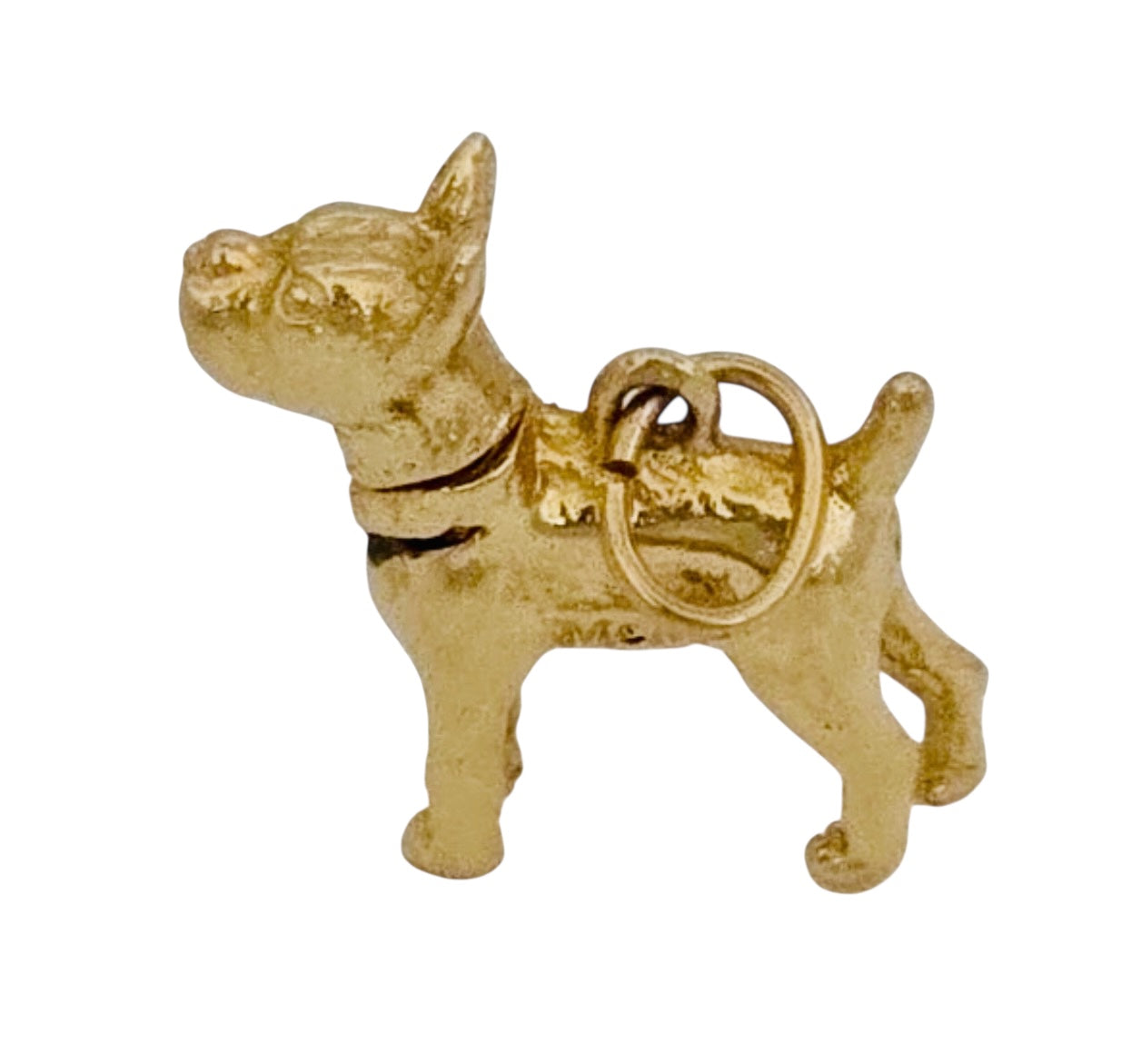 Vintage 14KT Gold Boxer Charm