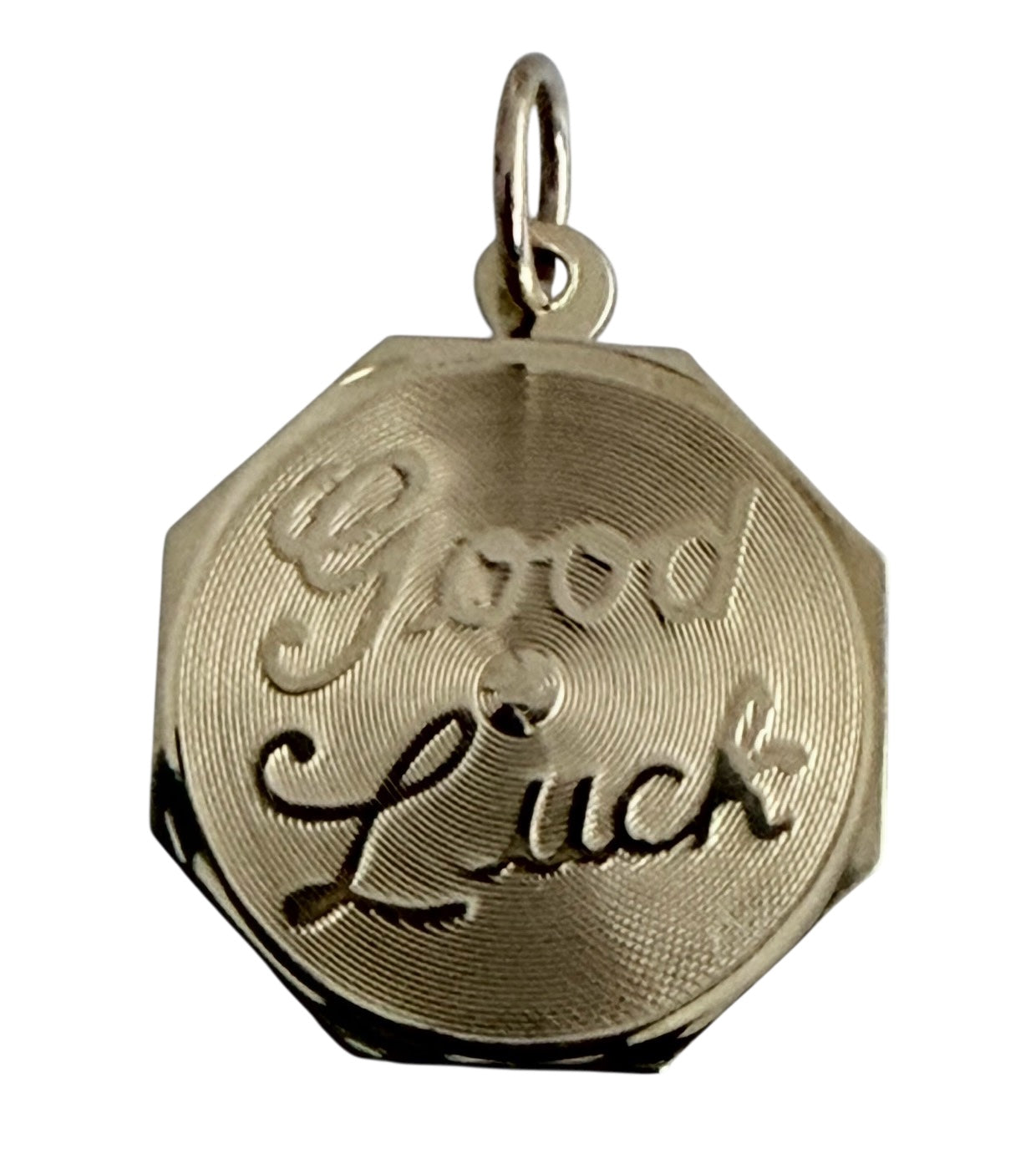Vintage 14KT Gold Good Luck Charm