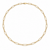 Vintage 14KT Gold Paperclip Chain