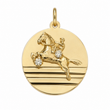 Vintage 14KT Gold Jumper Charm
