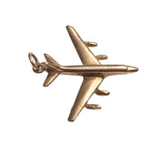 Vintage 14KT Gold Airplane Charm
