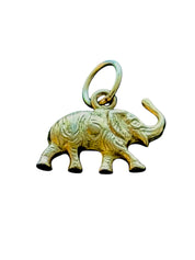 Vintage 14KT Gold Elephant Charm