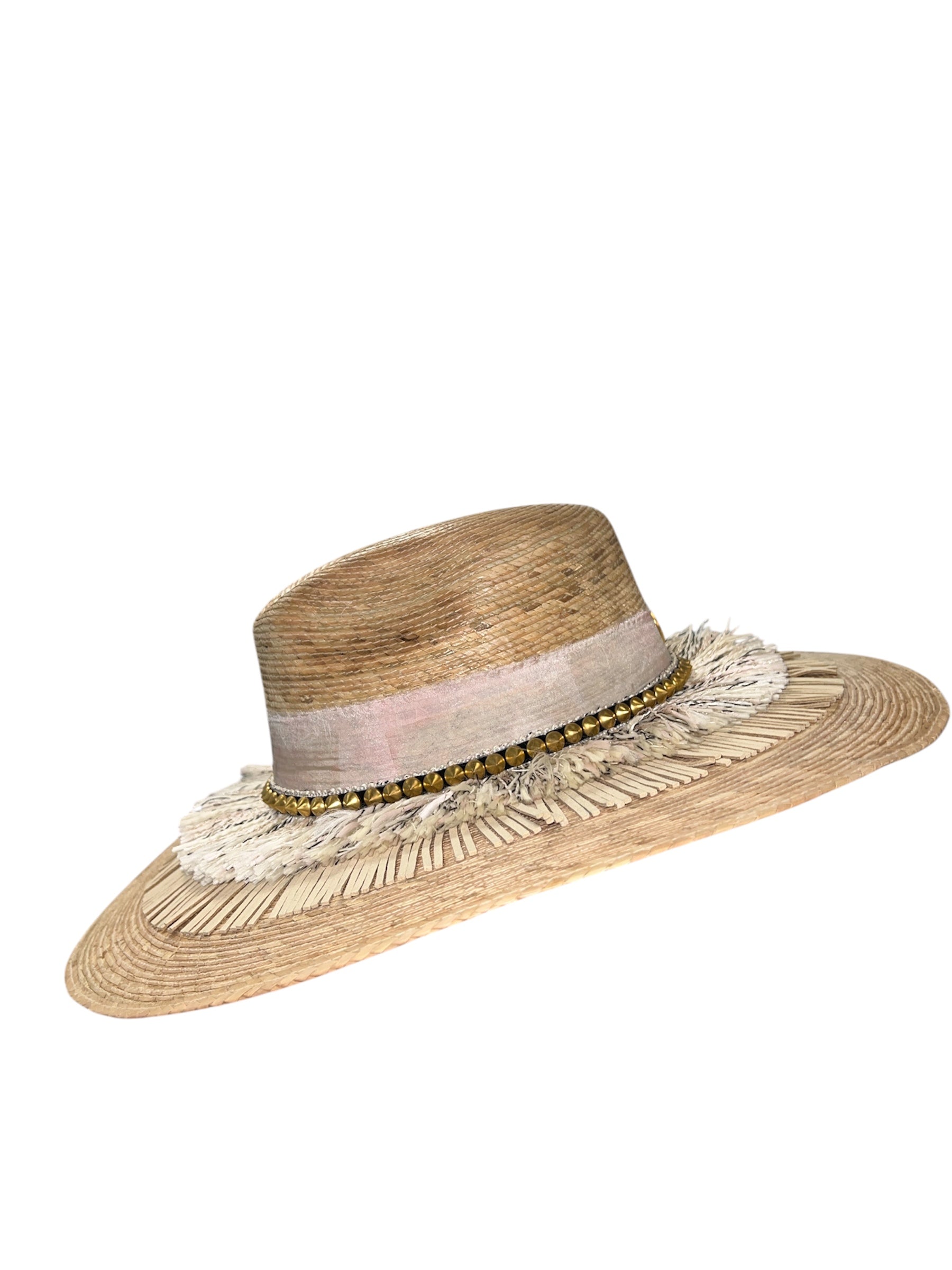 Fab Finds By Sarah Palm Leaf Large Brim Fedora