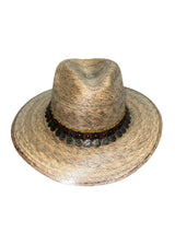 Fab Finds By Sarah Palm Leaf Fedora in Red/Coin