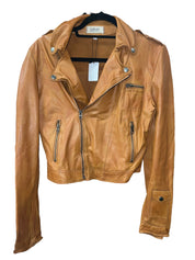 Jakett Josey Washed Leather Jacket
