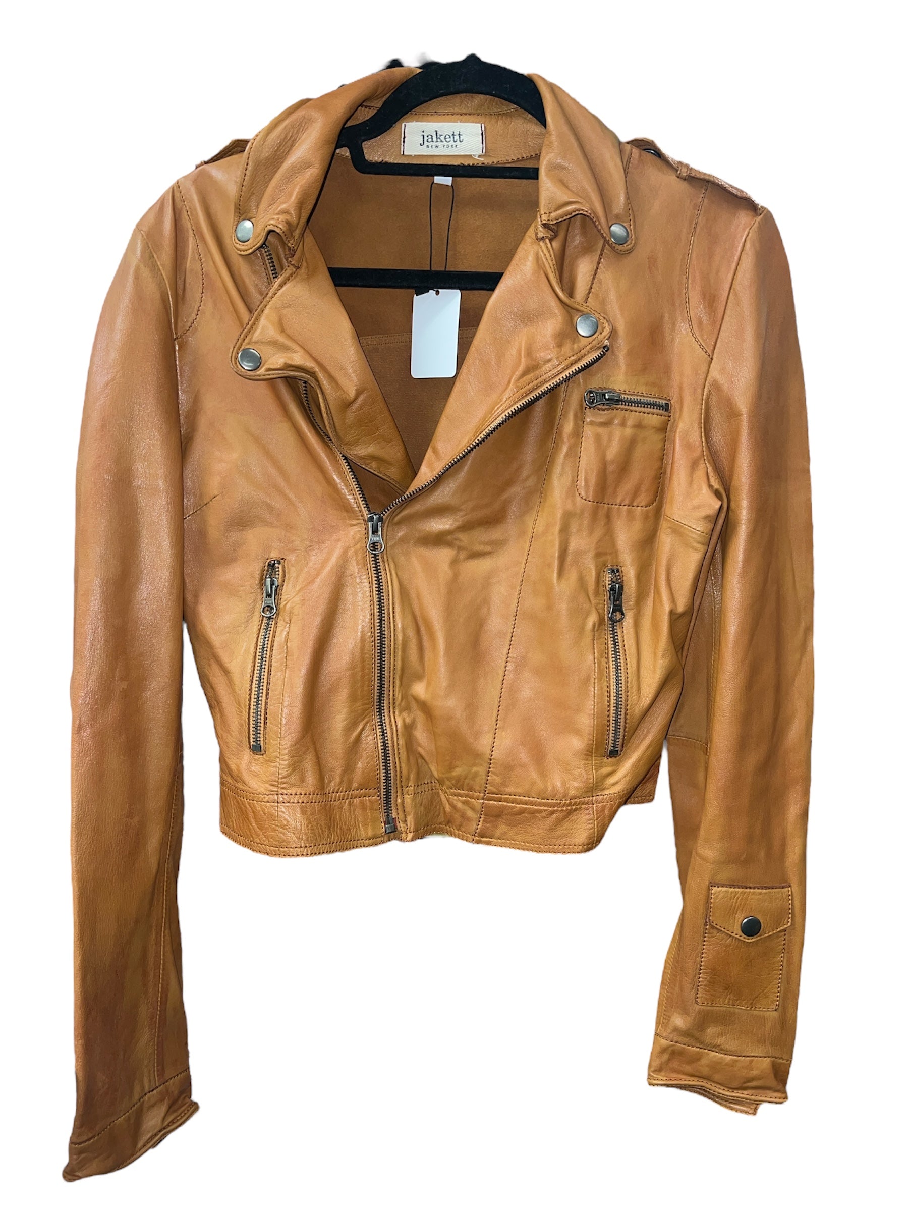 Jakett Josey Washed Leather Jacket