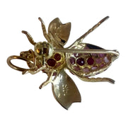 Vintage 14KT Gold Bee Pin/Charm