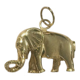 Vintage 14KT Gold Elephant Charm