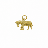 Vintage 14KT Gold Zebra Charm