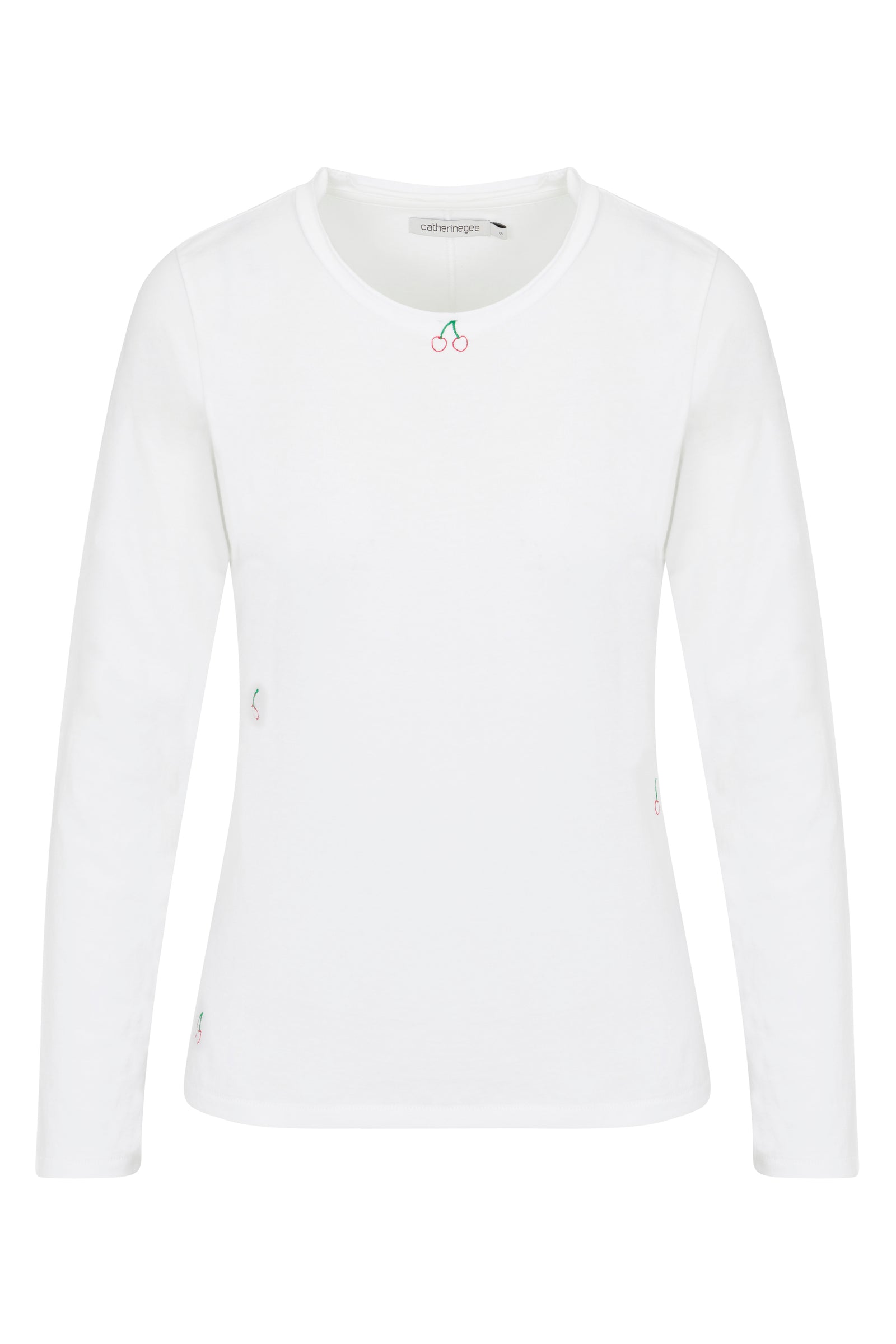 Catherine Gee L/S Cherry Tee Shirt