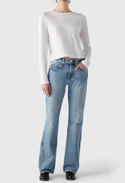 AMO Marcenia Low Boot Cut Jean
