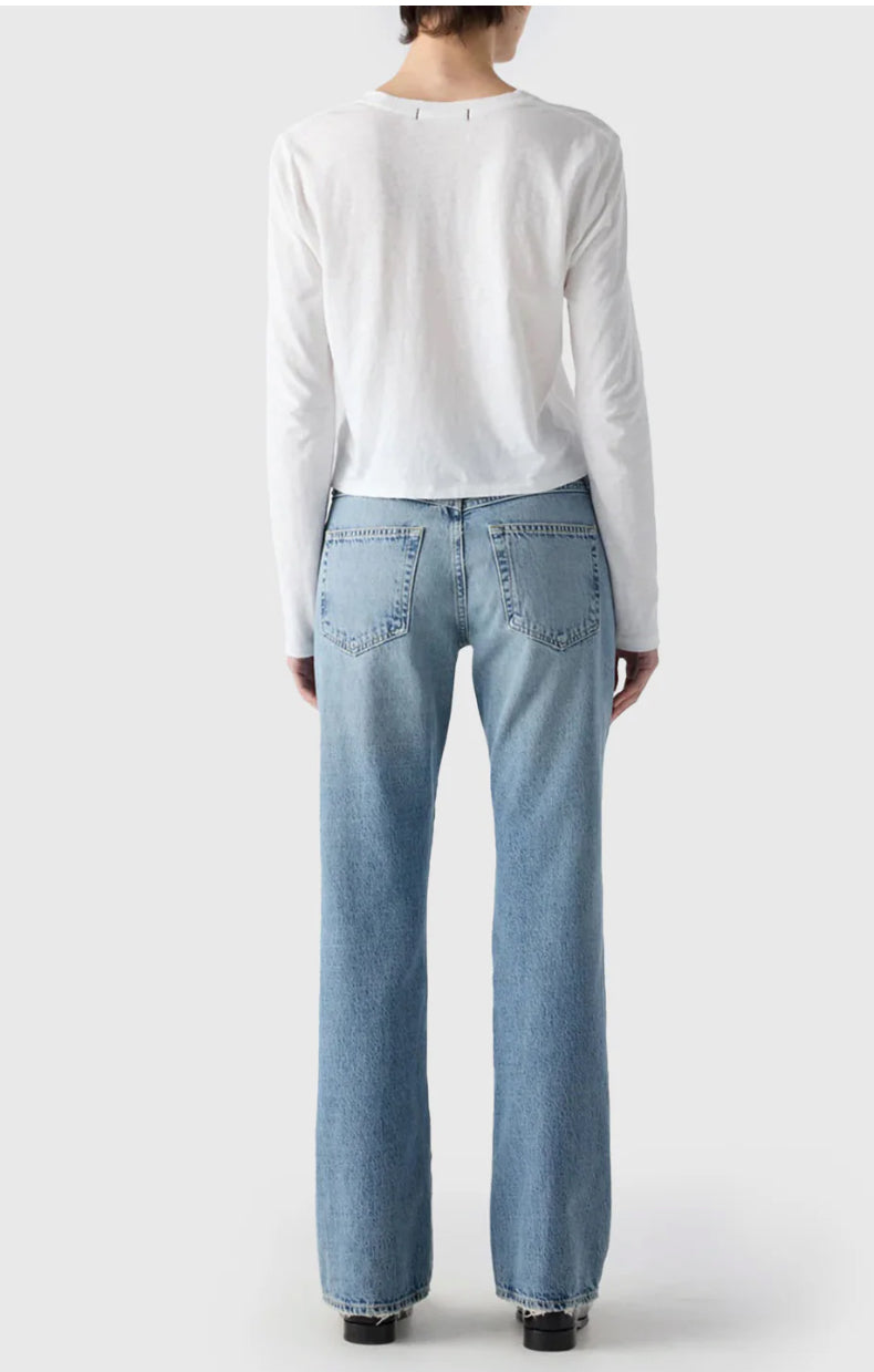 AMO Marcenia Low Boot Cut Jean