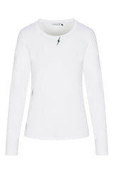 Catherine Gee Embroidered L/S Tee - Bolt