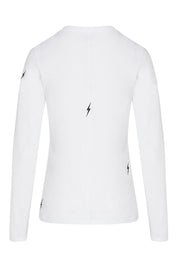 Catherine Gee Embroidered L/S Tee - Bolt