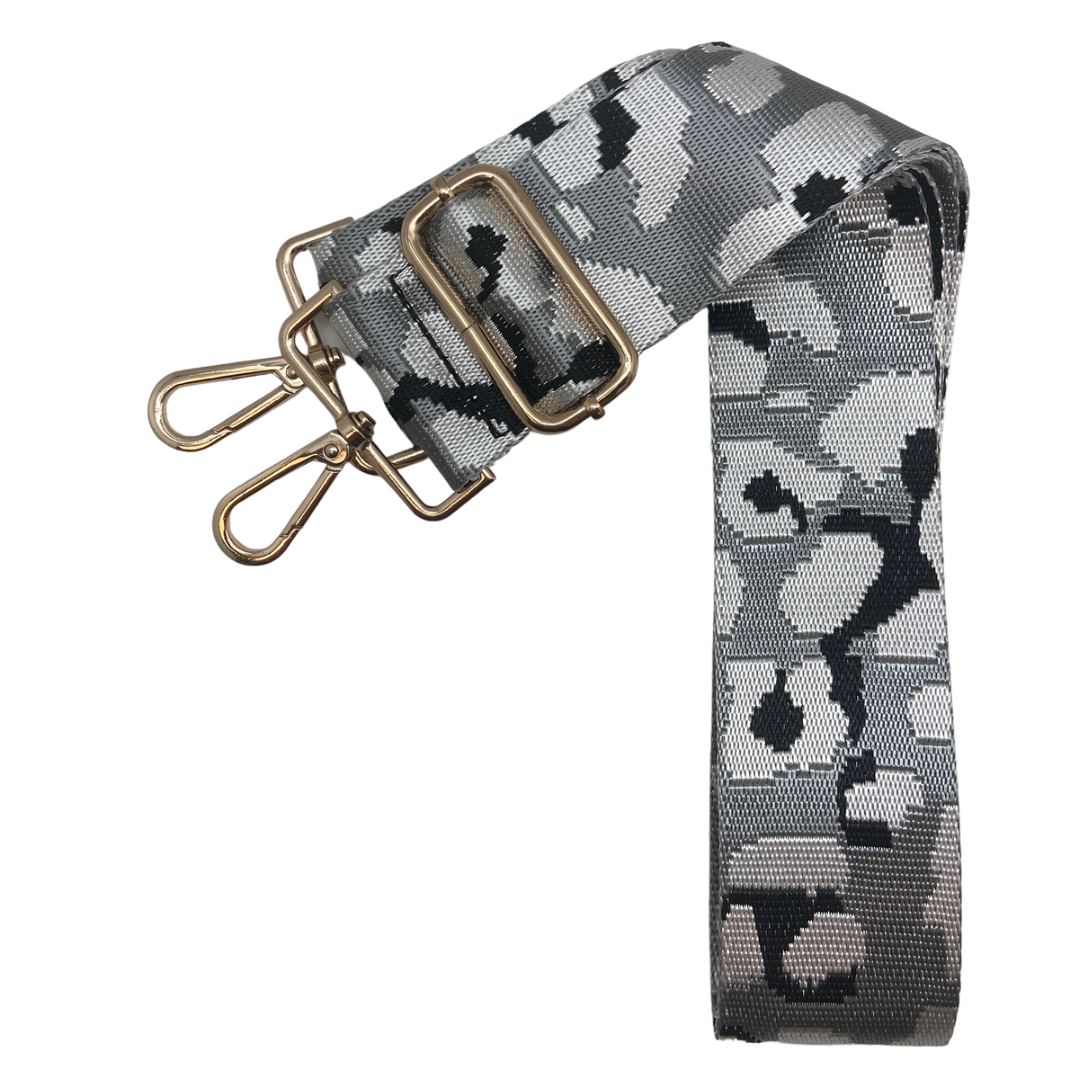 Canvas Bag Strap in Leopard