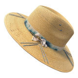 Un Pueblo Straw Hat -  Crystal Blues