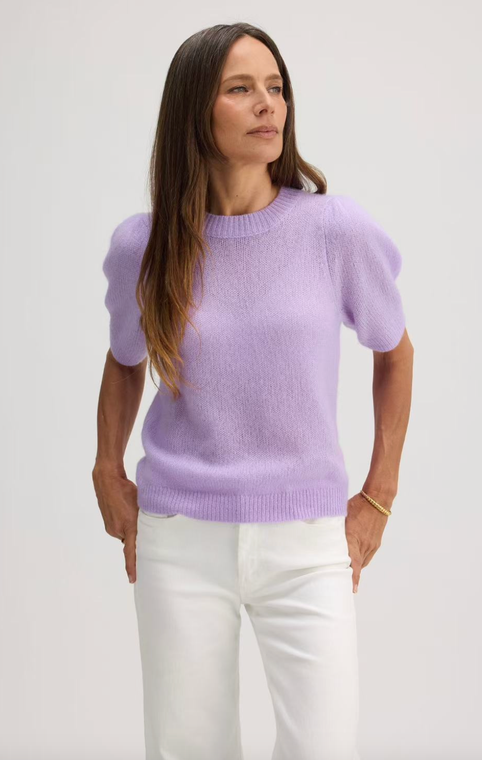 W.Cashmere Aria S/S Pullover