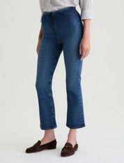 AG Farrah Bootcut Cropped Jean in Moonlight