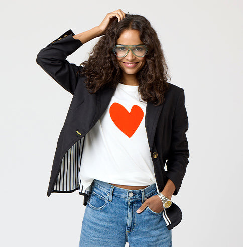 Kerri Roshenthal The Suke Tee - Imperfect Heart