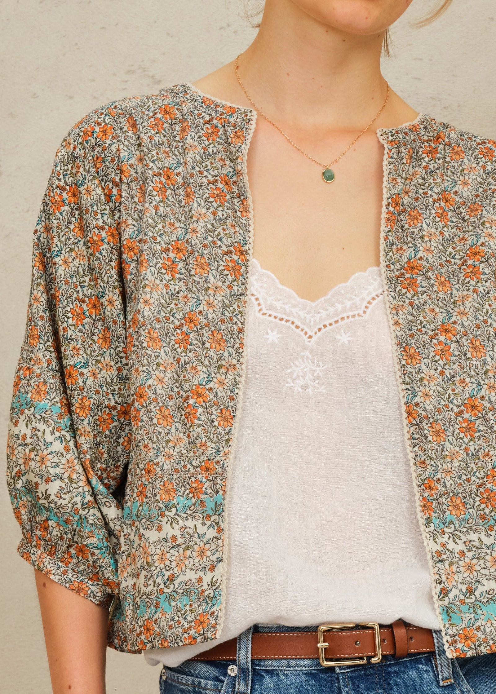 M.A.B.E. Jaci Print Jacket