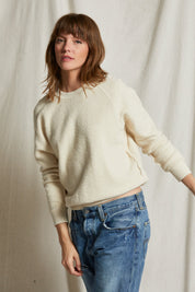 PerfectWhiteTee Ziggy Reverse Shrunken Crew Sweatshirt