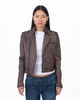 Jakett Piper Patina Leather Jacket