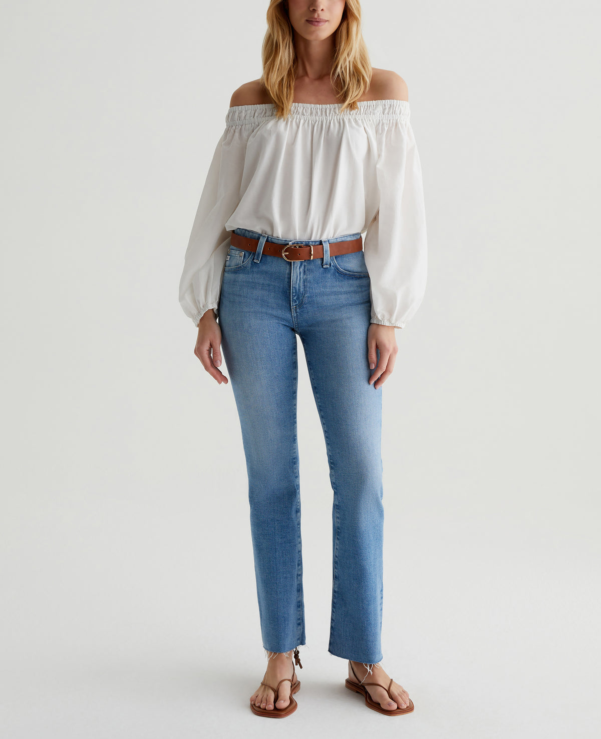 AG Angel Low Rise Bootcut Jean in Sincerely