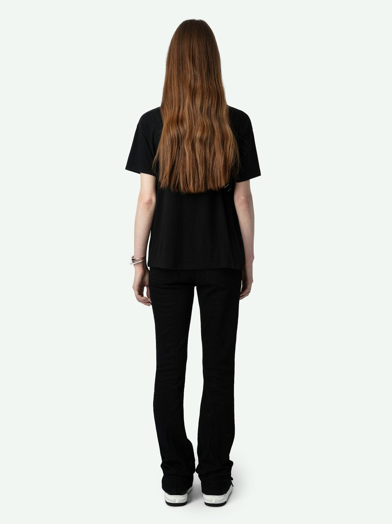 Zadig & Voltaire Marta Diamante Wings Tee Shirt