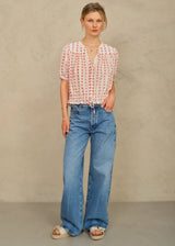 M.A.B.E. Karla Gathered Top