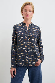 Rails Kate Shirt in Horses