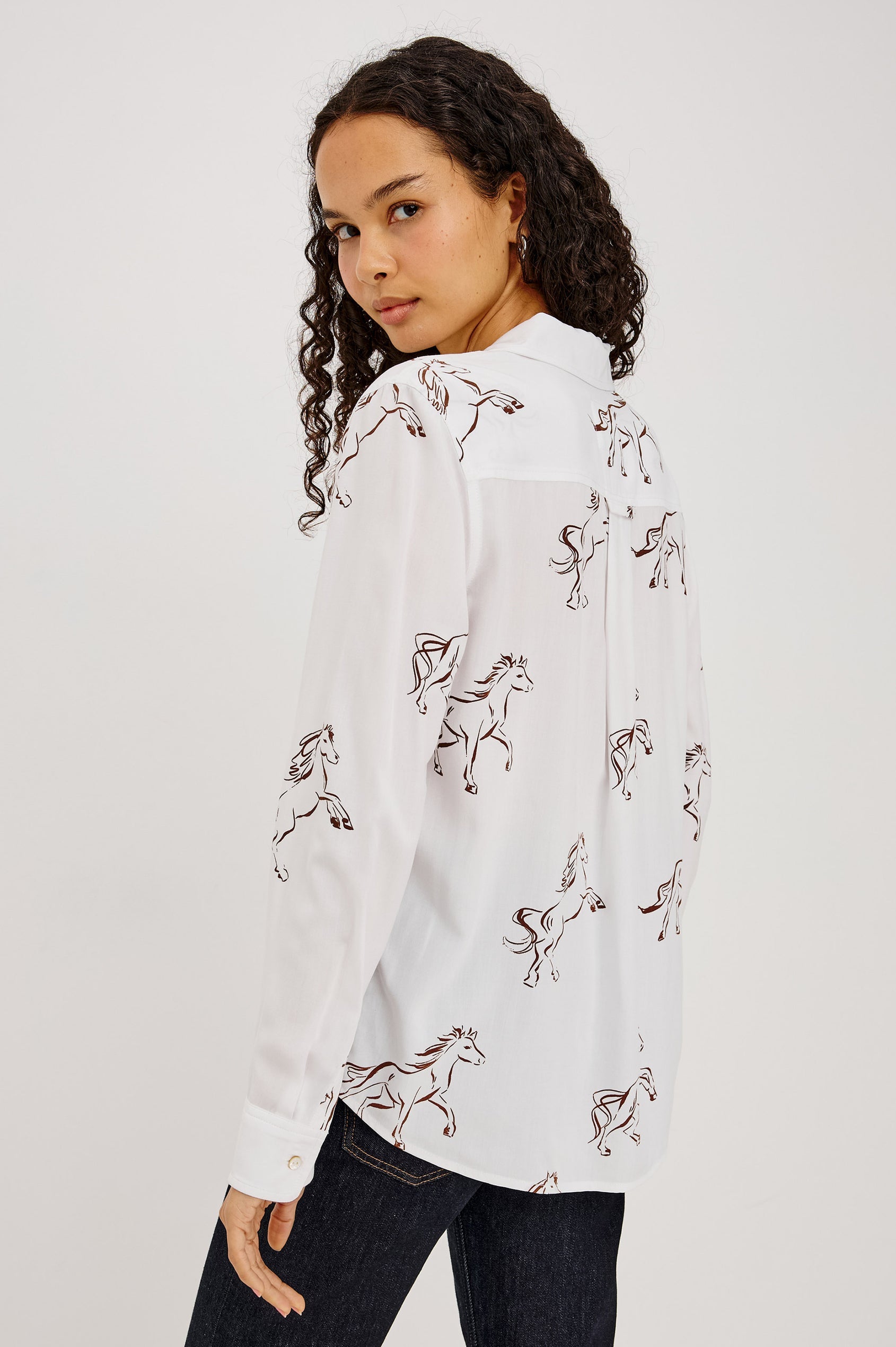 Rails Kathryn Shirt in Brown Stallion