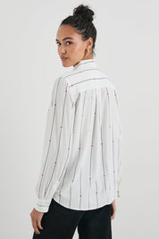 Rails Kathryn Shirt in Striped Hearts