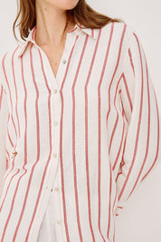 Rails Knox Shirt in Scarlet Ivory