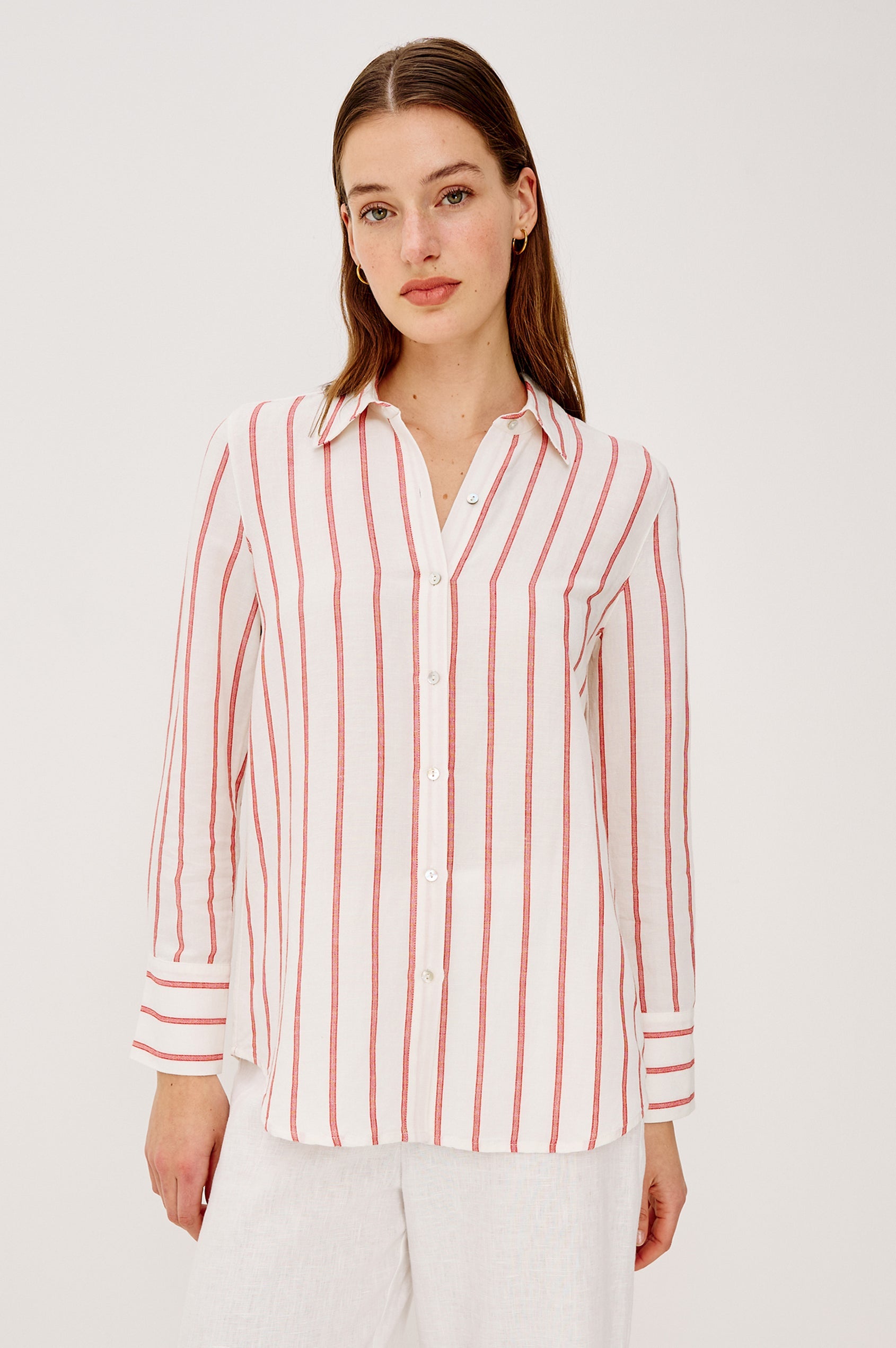 Rails Knox Shirt in Scarlet Ivory