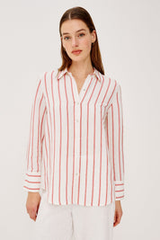 Rails Knox Shirt in Scarlet Ivory