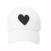 Kerri Rosenthal Heart Patch Baseball Hat